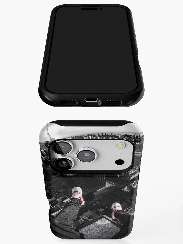 Thumbnail 3 of 4, iPhone Case, Red Rage designed and sold by FirstKind.