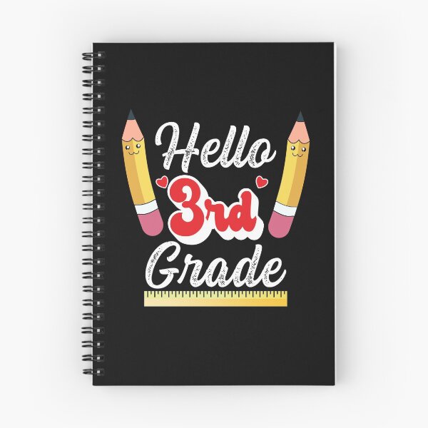 Item preview, Hello 3rd Grade Back to School Design for Teacher or Kids designed and sold by ZzCorezZ.
