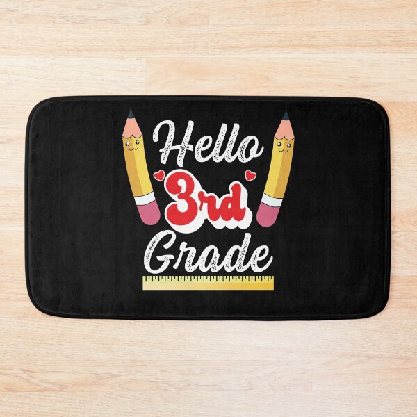 Item preview, Hello 3rd Grade Back to School Design for Teacher or Kids designed and sold by ZzCorezZ.