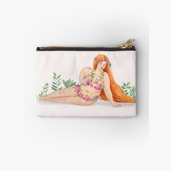 Item preview, Beautiful floral body positive artwork by Bopo watercolour  designed and sold by BopoWatercolour.
