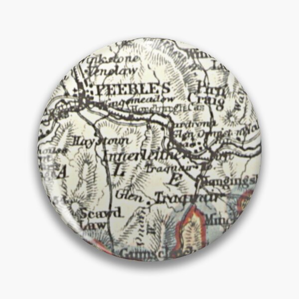 Item preview, INNERLEITHEN & surrounding area map 1899 designed and sold by yourscotland.