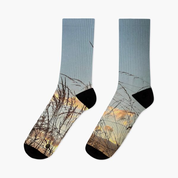 Item preview, Grass silhouette in the evening sun designed and sold by Neilchurcherart.
