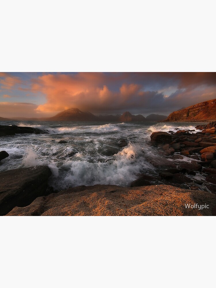 "Elgol" Poster for Sale by Wolfypic Redbubble