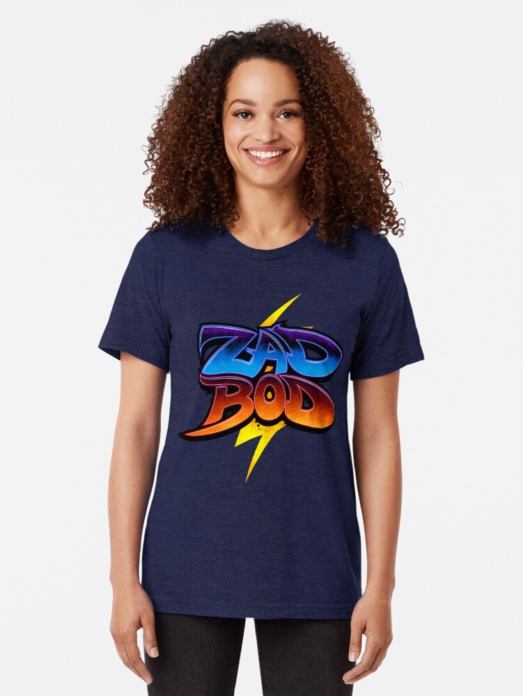 Alternate view of Zad Bod Tri-blend T-Shirt
