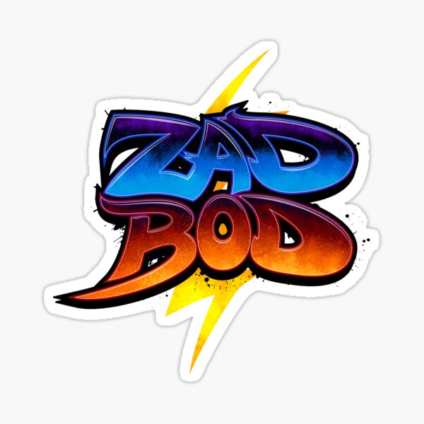 Zad Bod Sticker