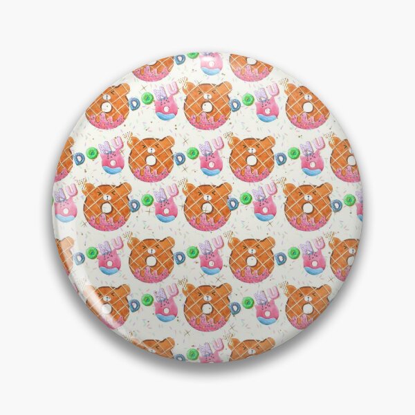 Item preview, Addicted To Donuts !! - Addiction To Donut! - Donut Pattern designed and sold by SoffyLee586.