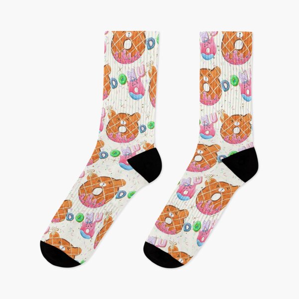 Item preview, Addicted To Donuts !! - Addiction To Donut! - Donut Pattern designed and sold by SoffyLee586.