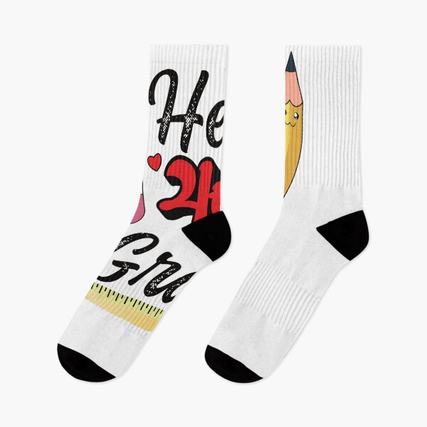 Item preview, Hello 4th Grade Back to School Design for Teacher or Kids designed and sold by ZzCorezZ.