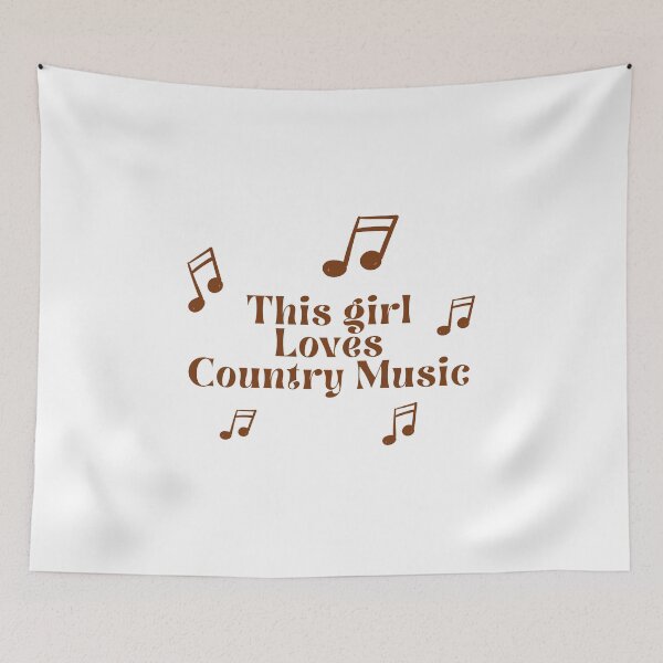 Item preview, This Girl Loves Country Music designed and sold by mo-designz.