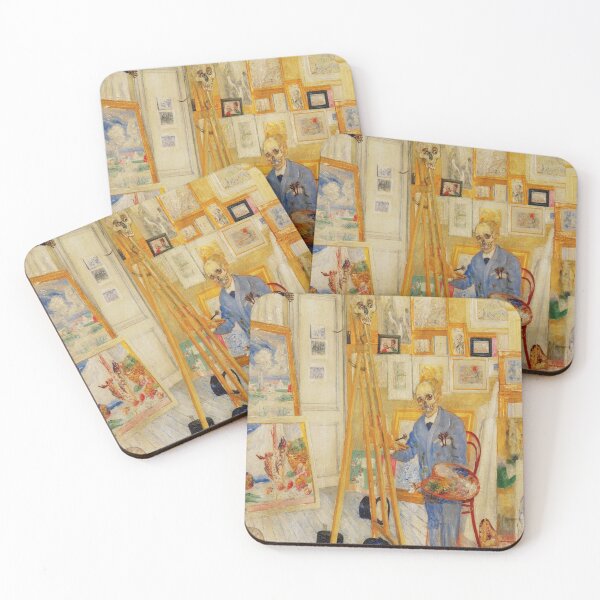 Item preview, The Skeleton Painter-James Ensor designed and sold by LexBauer.