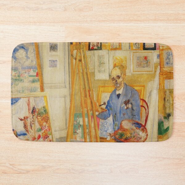Item preview, The Skeleton Painter-James Ensor designed and sold by LexBauer.