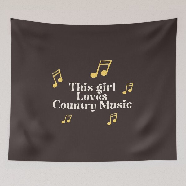 Item preview, This Girl Loves Country Music designed and sold by mo-designz.