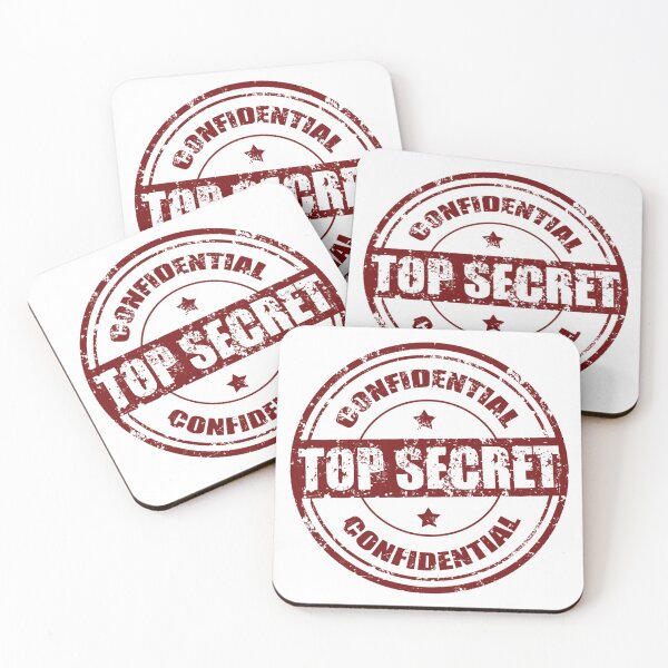 Item preview, Rubber Stamp | Top Secret  designed and sold by YI-Creations.