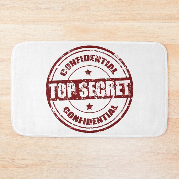 Item preview, Rubber Stamp | Top Secret  designed and sold by YI-Creations.