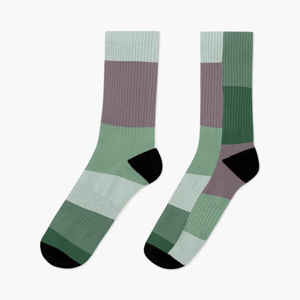Item preview, Greens and purple block stripes designed and sold by BLMcreations.