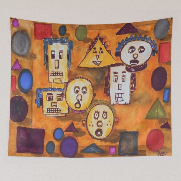 Item preview, Whimsical shapes by PallaviS designed and sold by PallaviS.