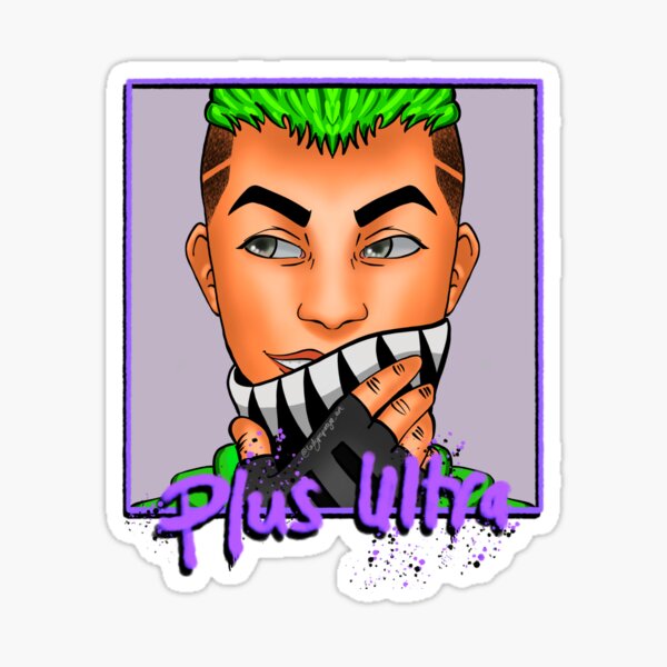 "Octane Plus Ultra" Sticker for Sale by LadyPapatya-Art | Redbubble