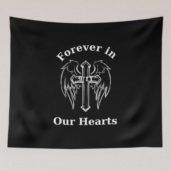 Item preview, Forever in our hearts 9/11 designed and sold by pnkpopcorn.