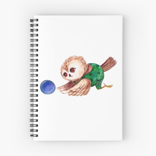 Item preview, Cool Little owl. Watercolor Owl. Cool baby Owl. Owl for Kids. designed and sold by ZheltakovaIana.