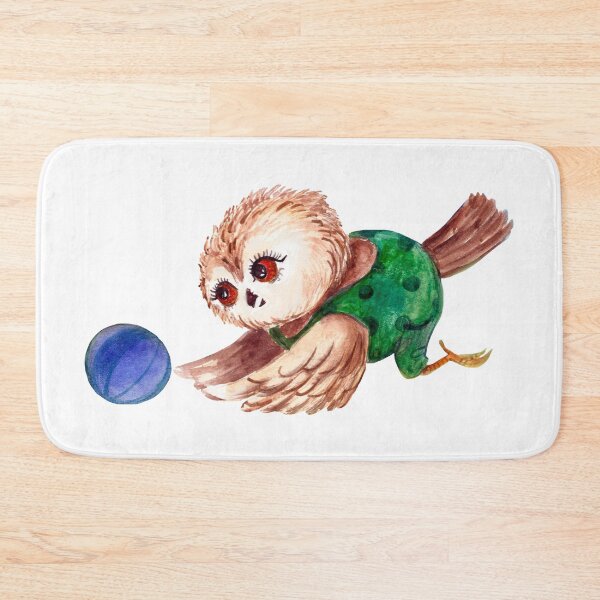 Item preview, Cool Little owl. Watercolor Owl. Cool baby Owl. Owl for Kids. designed and sold by ZheltakovaIana.