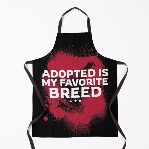 Item preview, Adopted is my favorite breed - dog wearing sunglasses, American dog, guard dog, best dog, cool dog designed and sold by mr&mrsmalik malik.