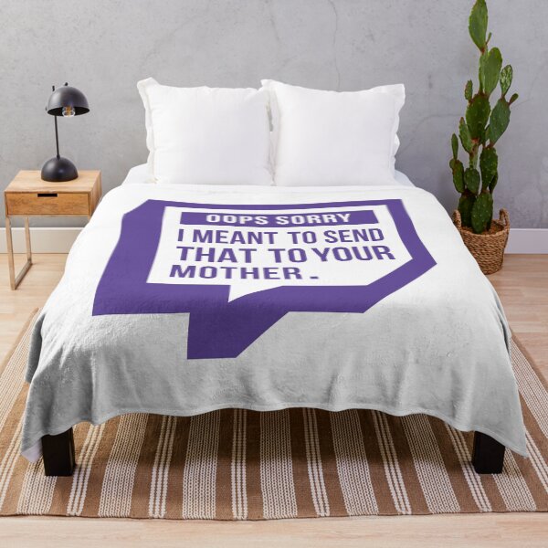Item preview, I Meant To Send That To Your Mother (Purple) designed and sold by FilipeFerreira.