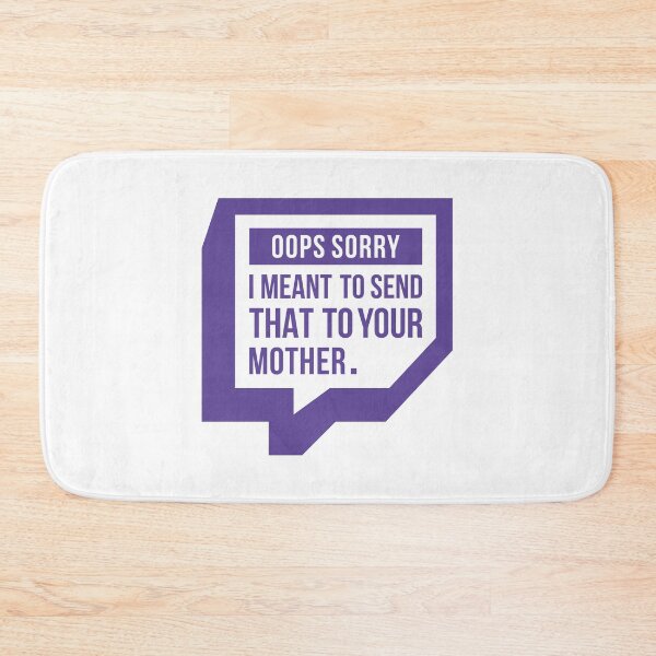 Item preview, I Meant To Send That To Your Mother (Purple) designed and sold by FilipeFerreira.