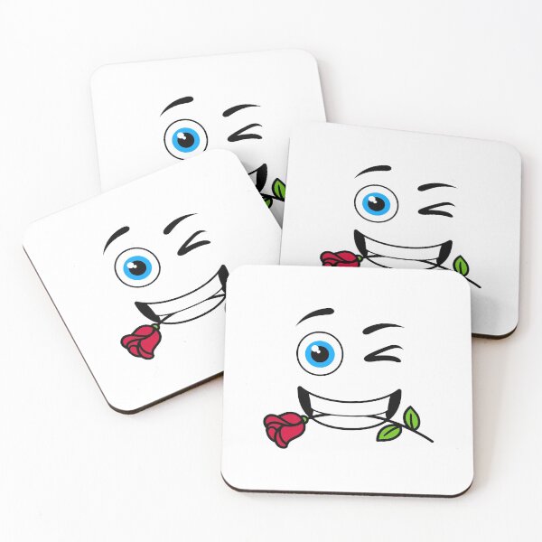 Item preview, Happy Face With Love Flower designed and sold by Williams Anderson.
