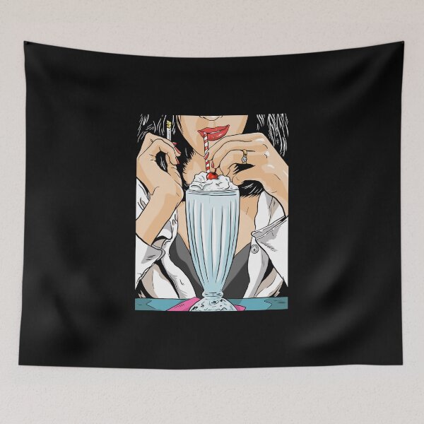 Item preview, Pulp Fiction - Mia Wallace designed and sold by blacksnowcomics.