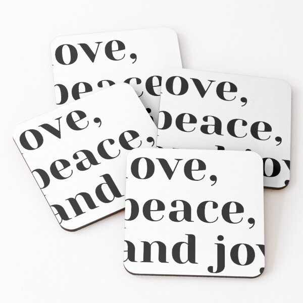 Item preview, love, peace and joy designed and sold by axelpua.
