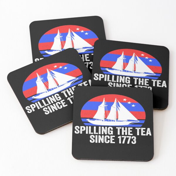 Item preview, Spilling the tea since 1773 designed and sold by FranFornix.