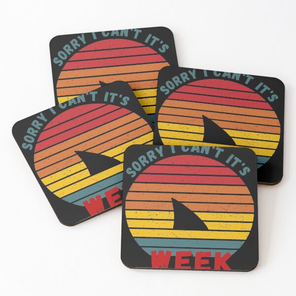 Item preview, SORRY I CAN'T IT'S WEEK, quote sunset design designed and sold by VAN-DESIGN.