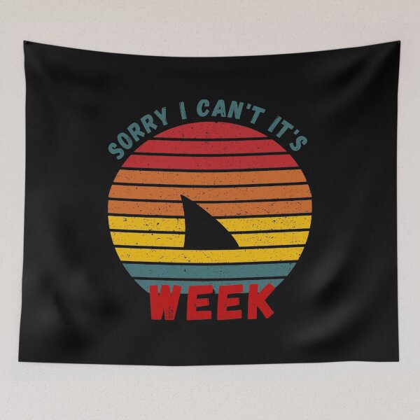 Item preview, SORRY I CAN'T IT'S WEEK, quote sunset design designed and sold by VAN-DESIGN.