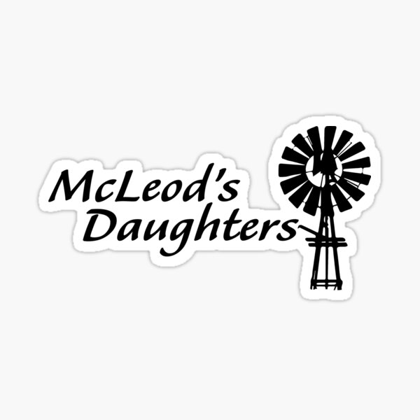 McLeod's Daughters Windmill Sign Sticker