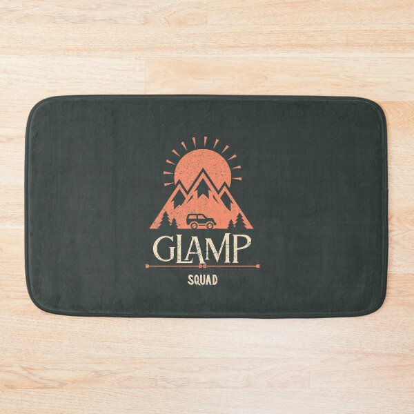 Item preview, Glamp Squad (Orange) designed and sold by CactusFamily.