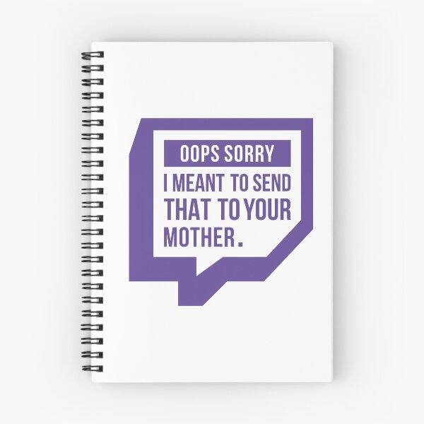 Item preview, I Meant To Send That To Your Mother (Purple) designed and sold by FilipeFerreira.