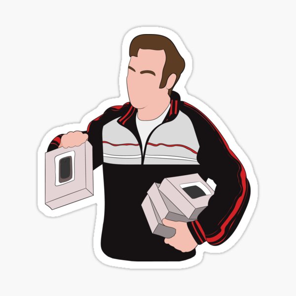"Saul Goodman Selling Untraceable Phone" Sticker for Sale by Qkibrat