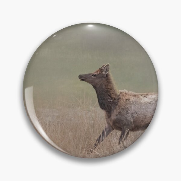 Item preview, Running Elk Yellowstone National Park designed and sold by PhotoArt by Joan Carroll.