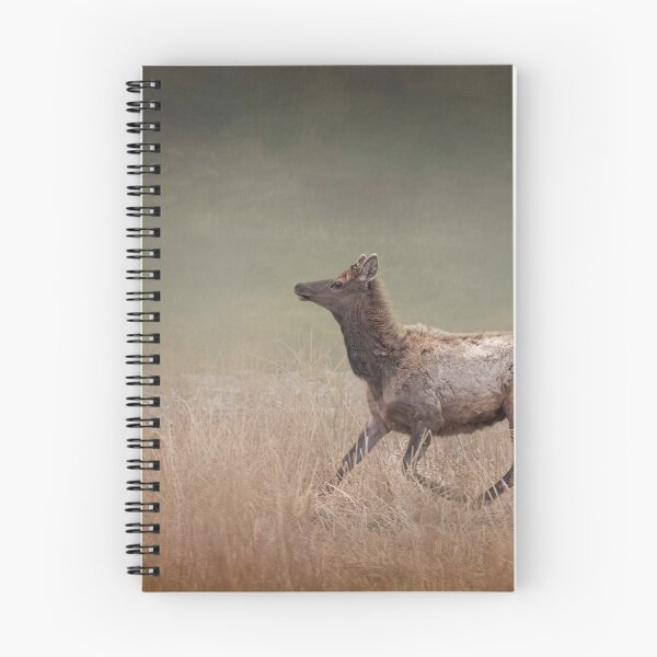 Item preview, Running Elk Yellowstone National Park designed and sold by PhotoArt by Joan Carroll.