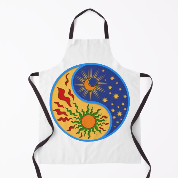 Item preview, Sun and Moon Yin Yang Paper Cutout designed and sold by KrisSidDesigns.