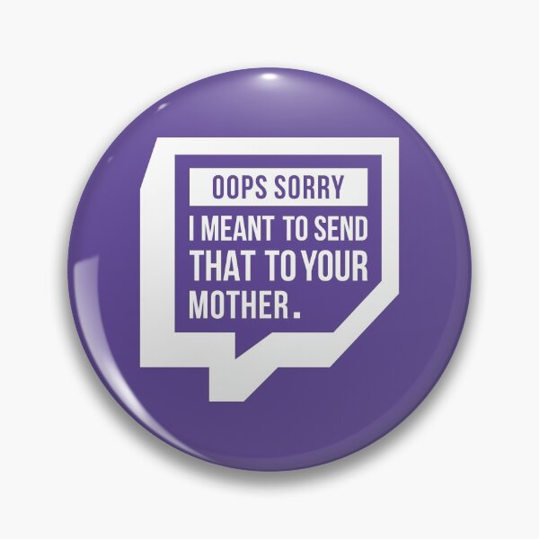 Item preview, I Meant To Send That To Your Mother (Purple BG) designed and sold by FilipeFerreira.