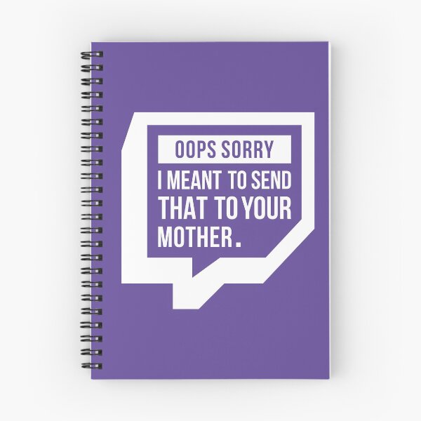 Item preview, I Meant To Send That To Your Mother (Purple BG) designed and sold by FilipeFerreira.