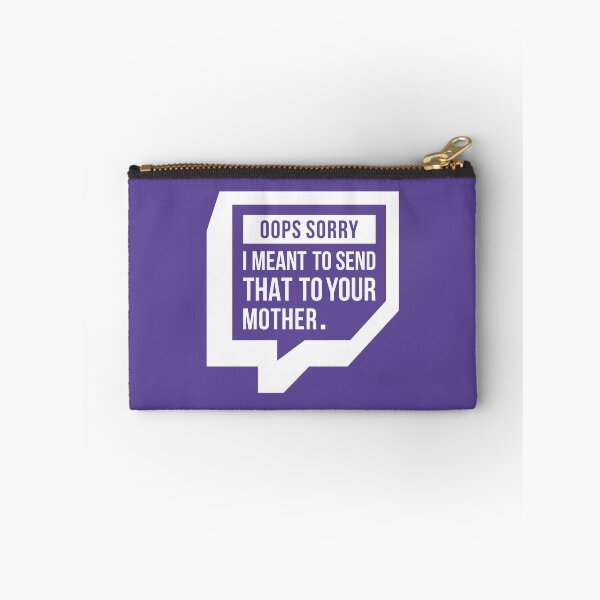 Item preview, I Meant To Send That To Your Mother (Purple BG) designed and sold by FilipeFerreira.