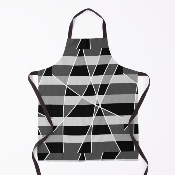 Item preview, Geometric lines, grey and black, with white lines designed and sold by tropicalhen133.