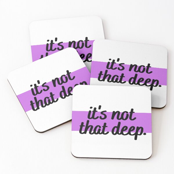 Item preview, Its's Not That Deep. designed and sold by CJ Vanderbeek.