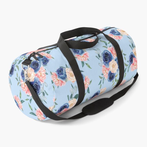 Artikelvorschau, Navy und Blush Blumendruck entworfen und verkauft von Mzeibert.