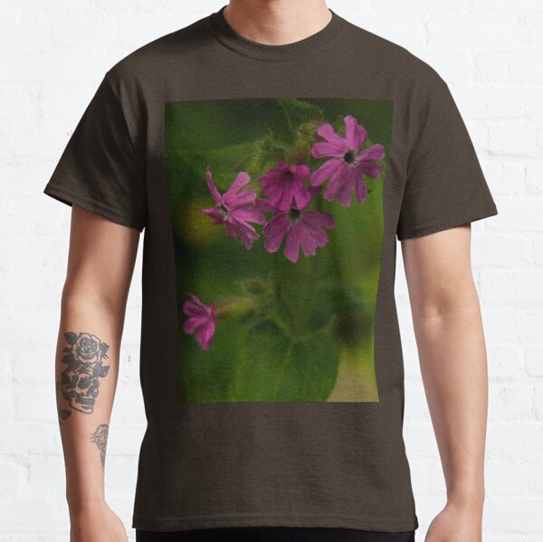 Pink Campion in Prehen Woods, Derry Classic T-Shirt
