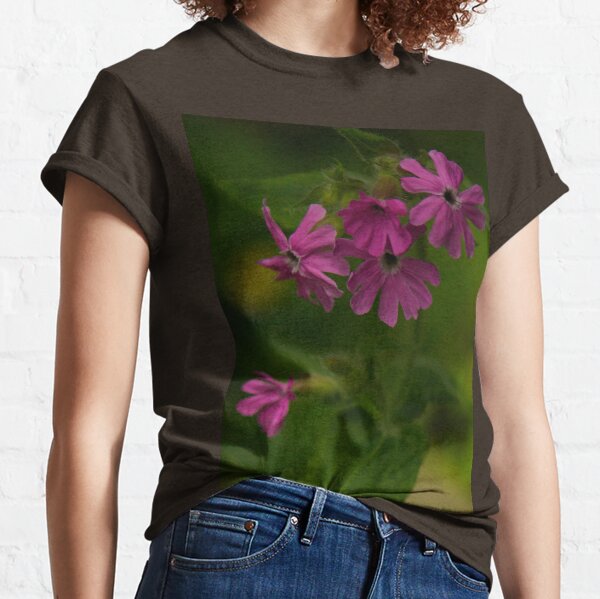 Pink Campion in Prehen Woods, Derry Classic T-Shirt