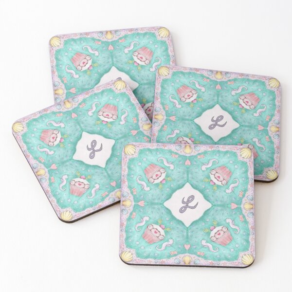 Item preview, Sweet Lagoon in Mint designed and sold by lunalilly.
