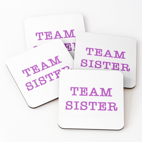 Item preview, Team Sister - Sister Sweet Siblings Little Sister Brother Baby Birth Pregnancy Happy Mother German designed and sold by DOM-Shop.